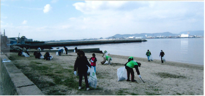 浦生自治会（浦生海岸クリーン隊）