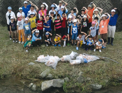川に学ぼうかい in 浦上川（川平地区）