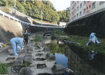 川に学ぼうかい in 浦上川（川平地区）